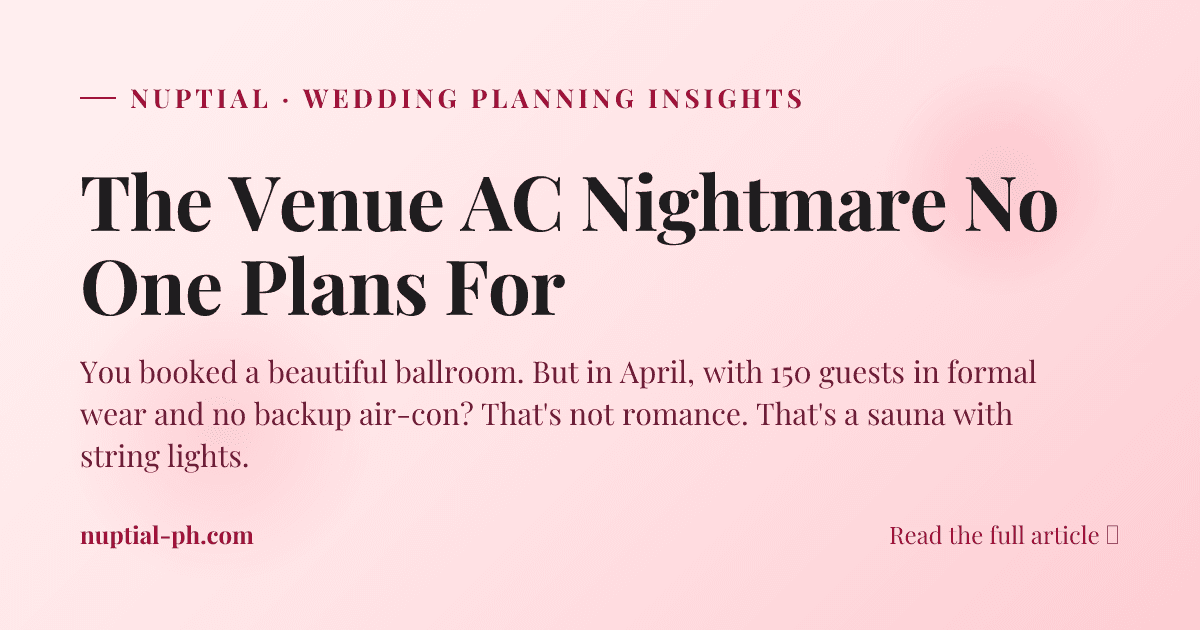 The Venue AC Nightmare No One Plans For